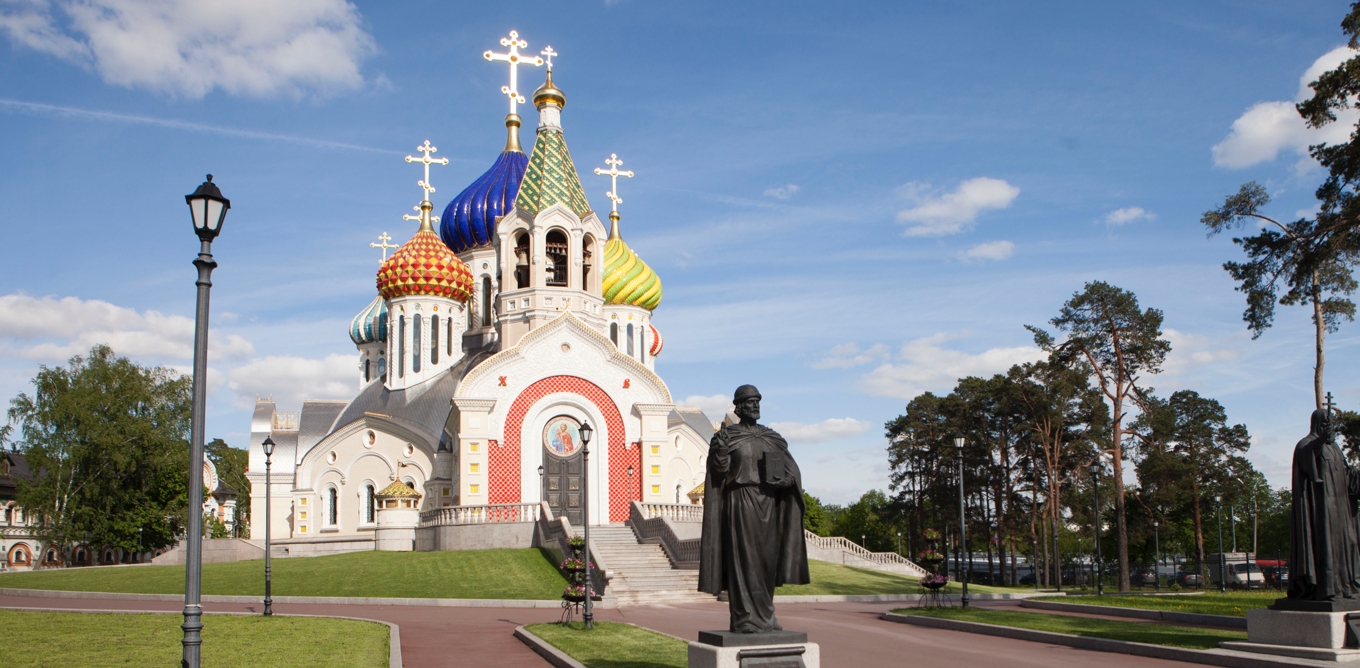 Храм Игоря Черниговского сверху