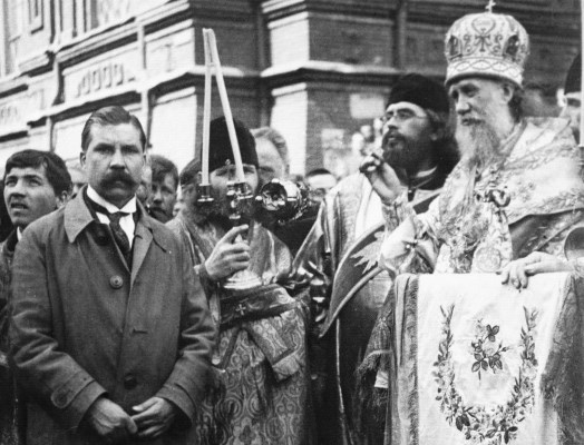 Патриарх Тихон после избрания. 1917 г.